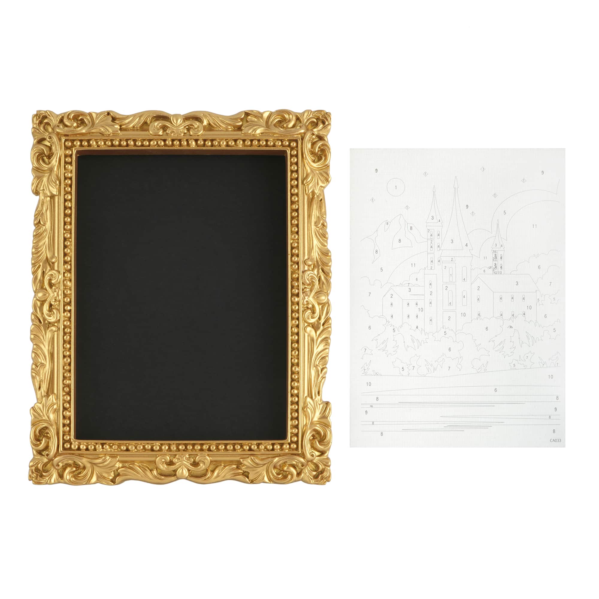Castle Paint-by-Number Framed Mini Kit by Artist's Loft®